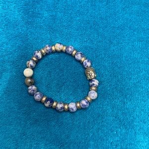 Buddha stretch bracelet.
